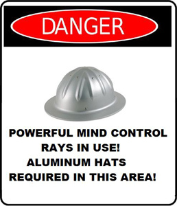 tin-foil-hat A Tin Foil Hat