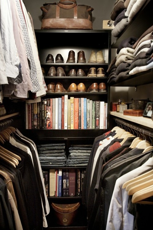 Man's Closet.