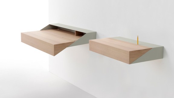 Wall-mounted Standing Desk