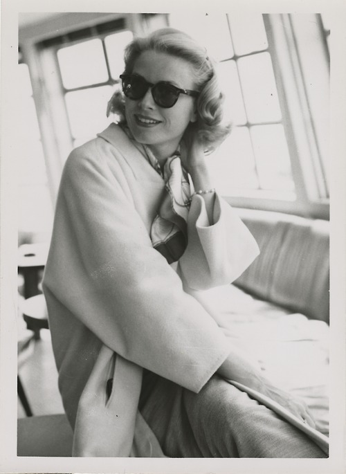 Grace Kelly on the SS Constitution.
