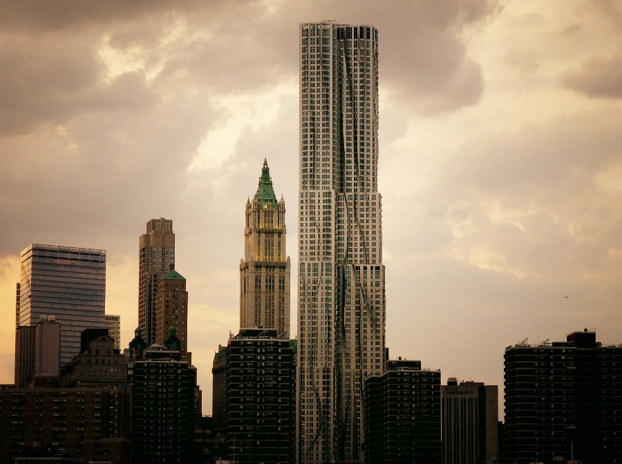 Gehry showing admirable restraint.