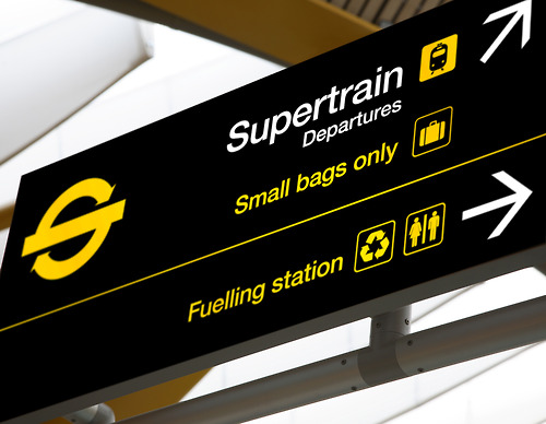 Now boarding: Supertrain.