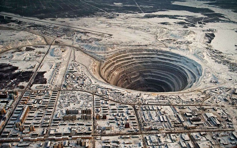 Mir Diamond Mine.
