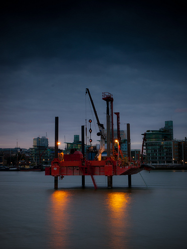 A construction platform.