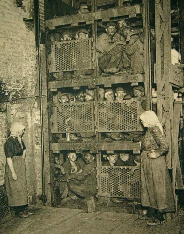 Belgian coal miners.